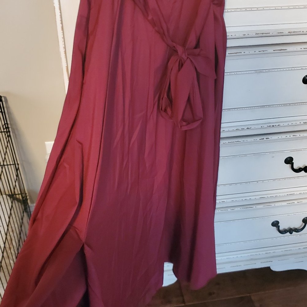 Long, flowing skirt